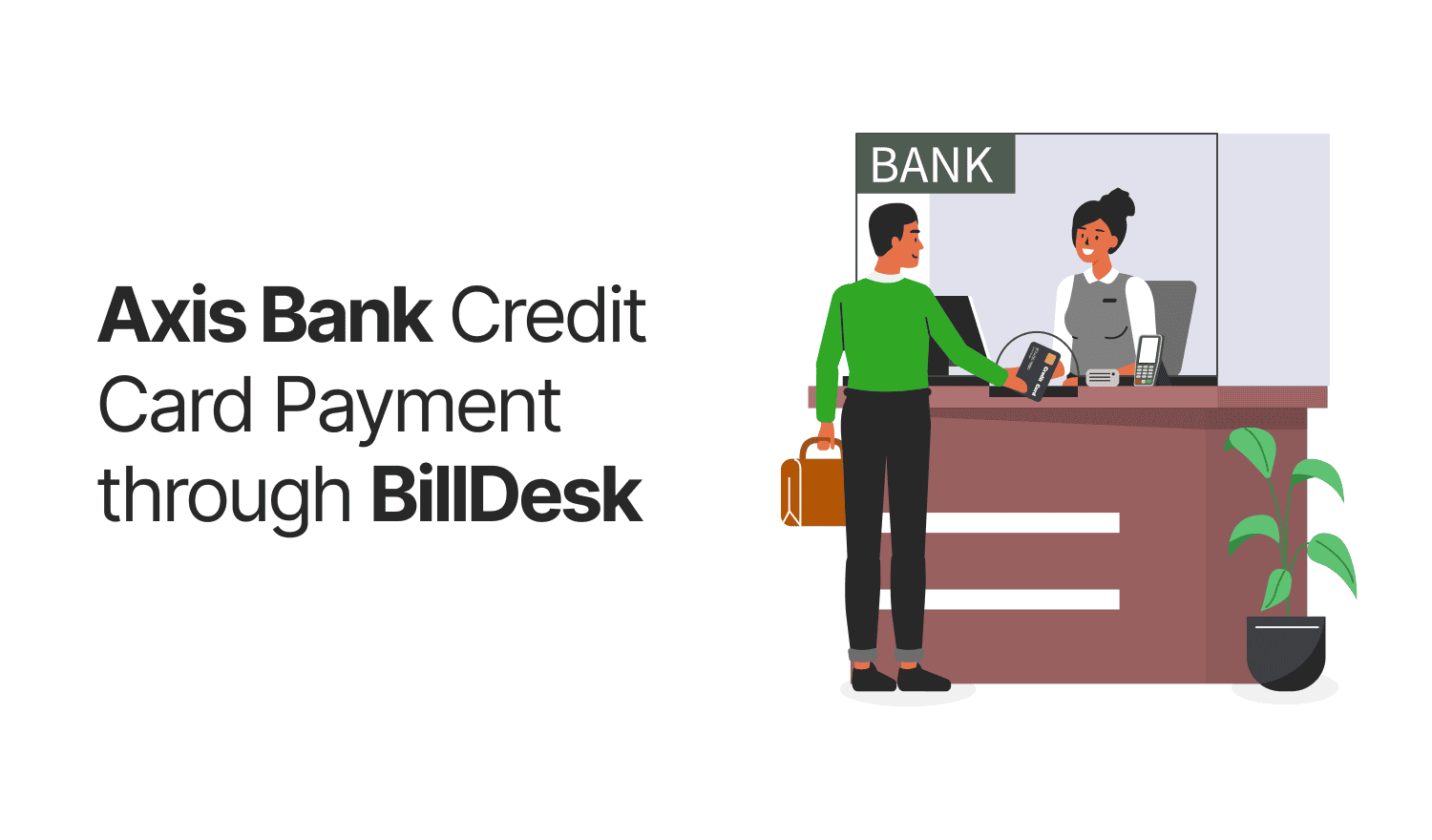 Axis Bank Credit Card Payment through Bill Desk