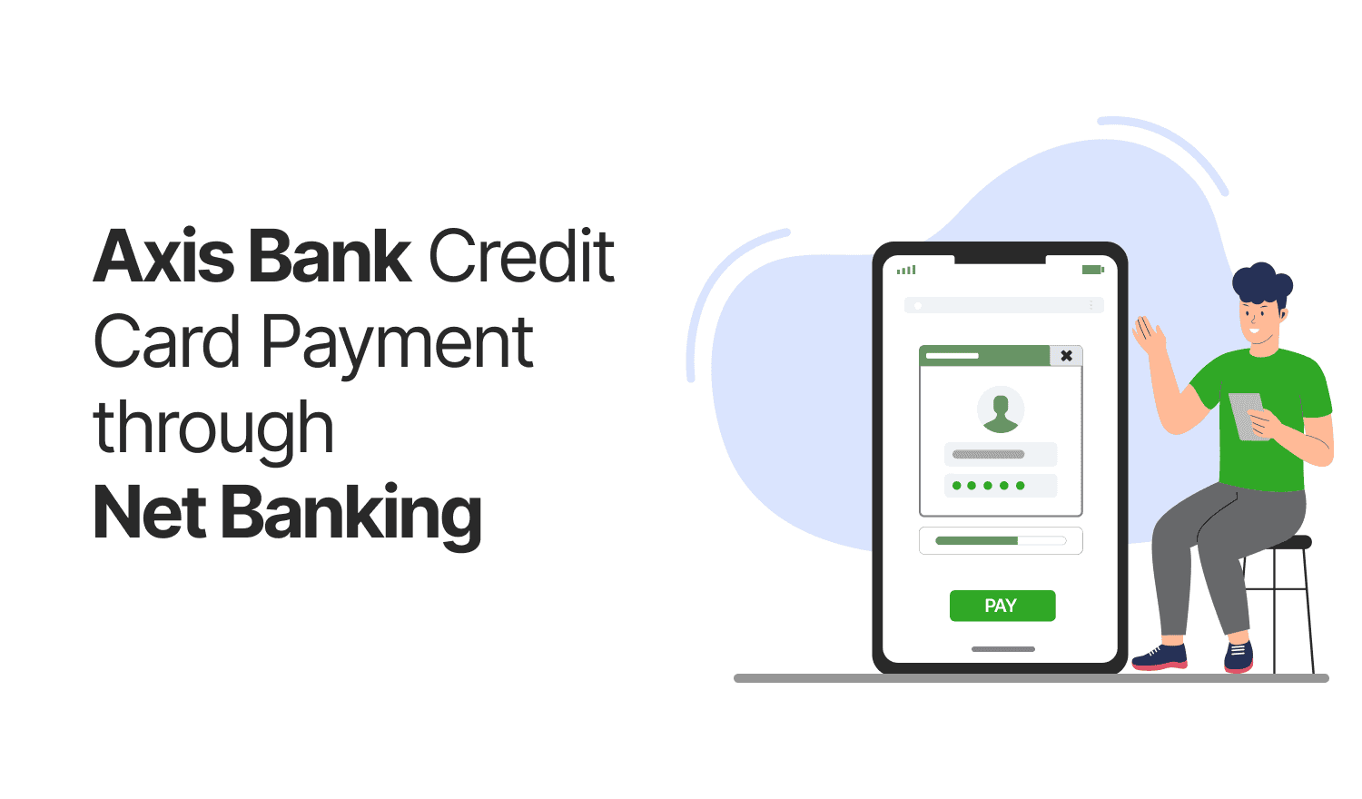Axis Bank Credit Card Payment through Net Banking