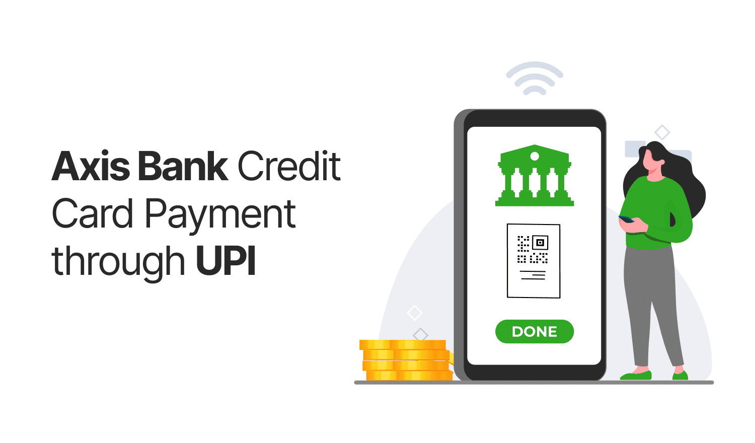 Axis Bank Credit Card Payment through UPI