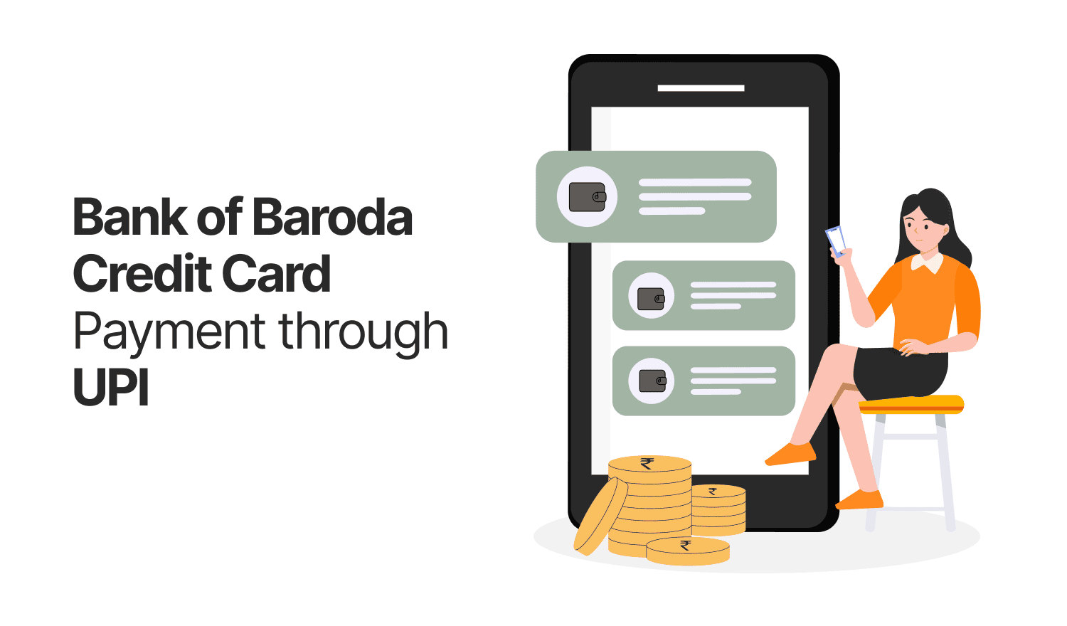 Bank of Baroda Credit Card Payments through UPI