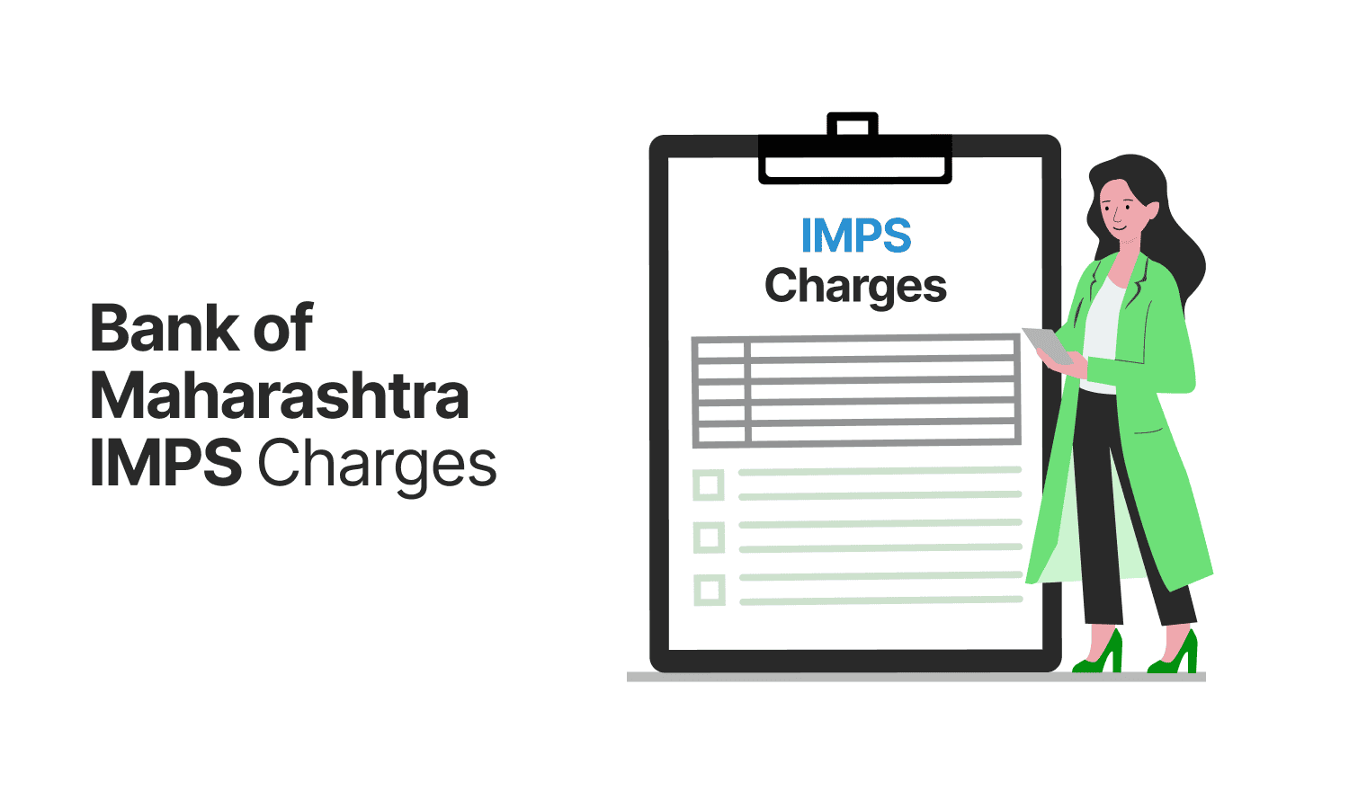 Bank of Maharashtra IMPS Charges