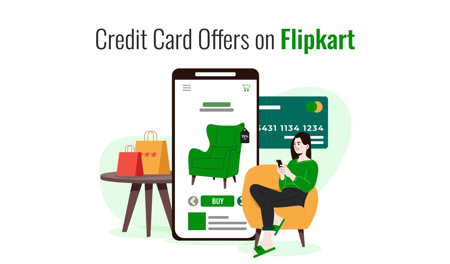 Credit Card Offers on Flipkart