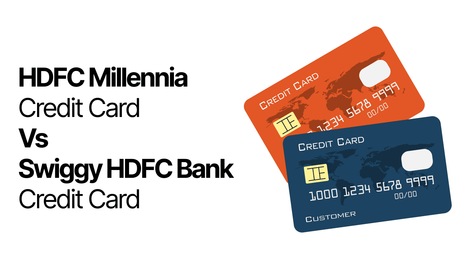 HDFC Millennia Credit Card Vs Swiggy HDFC Bank Credit Card