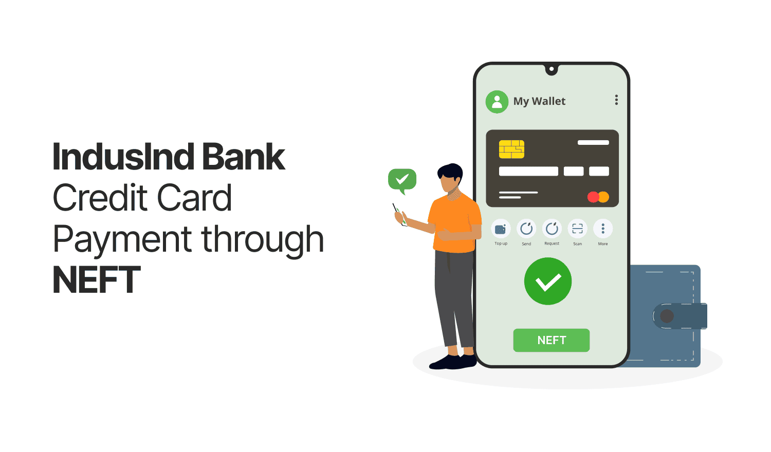 IndusInd Bank Credit Card Payments through NEFT