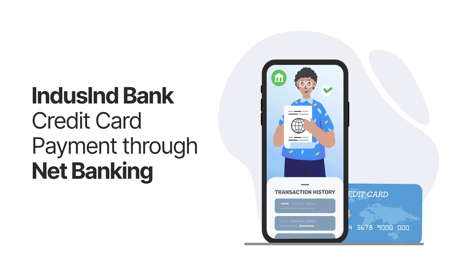 IndusInd Bank Credit Card Payments through Net Banking