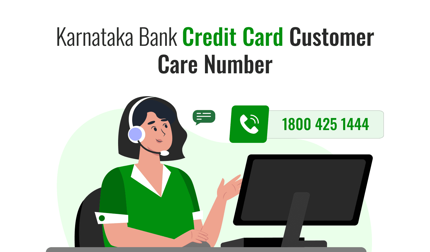 Karnataka Bank Credit Card Customer Care Number