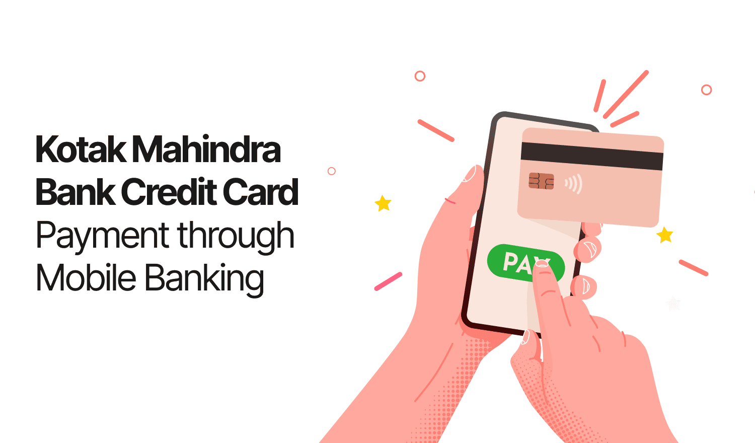 Kotak Mahindra Bank Credit Card Payments through Mobile Banking