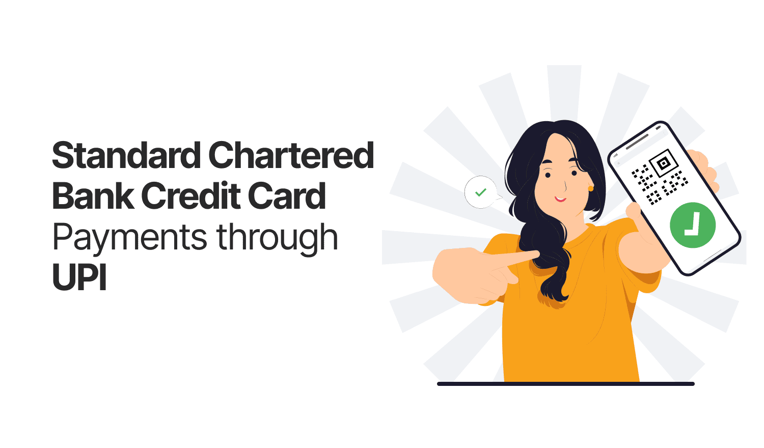 Standard Chartered Credit Card Payments through UPI