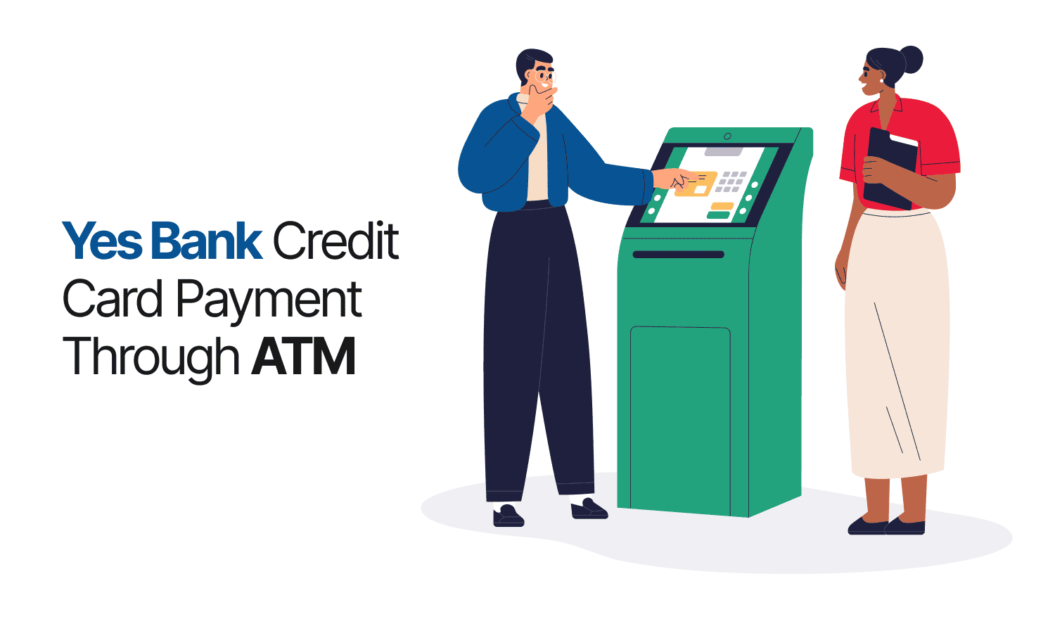 YES Bank Credit Card Payment through ATMs