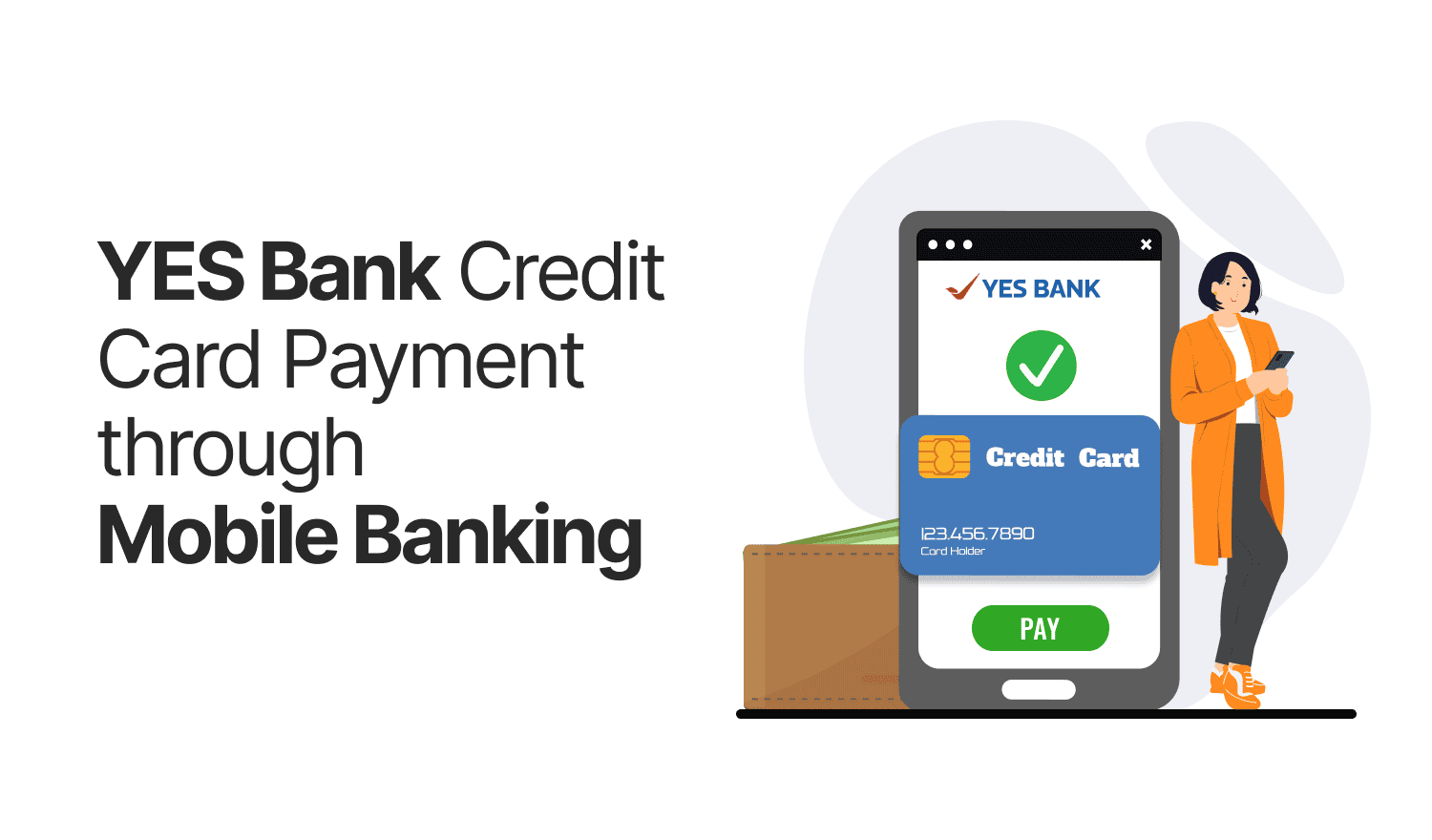 YES Bank Credit Card Payment through Mobile Banking