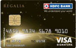 HDFC Bank Regalia Credit Card