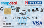 Snapdeal HDFC Bank