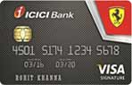 ICICI Bank Ferrari Signature Credit Card