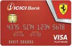 ICICI Bank Ferrari Platinum Credit Card