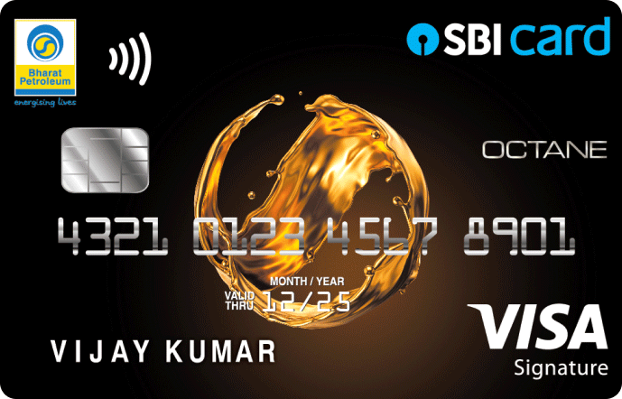 BPCL SBI Card OCTANE