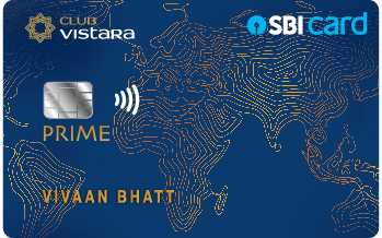 Club Vistara SBI Card PRIME