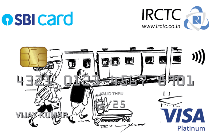 IRCTC SBI Platinum Card